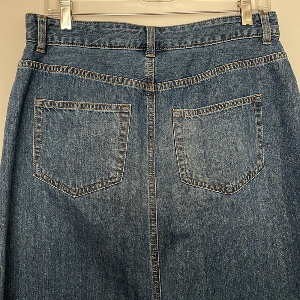 Maxi denim shirt - Picture 7 of 12